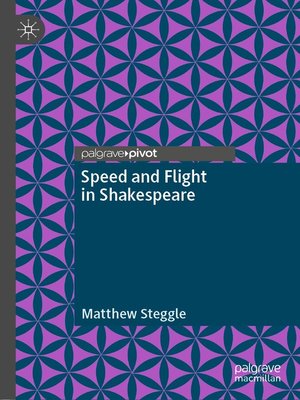 cover image of Speed and Flight in Shakespeare